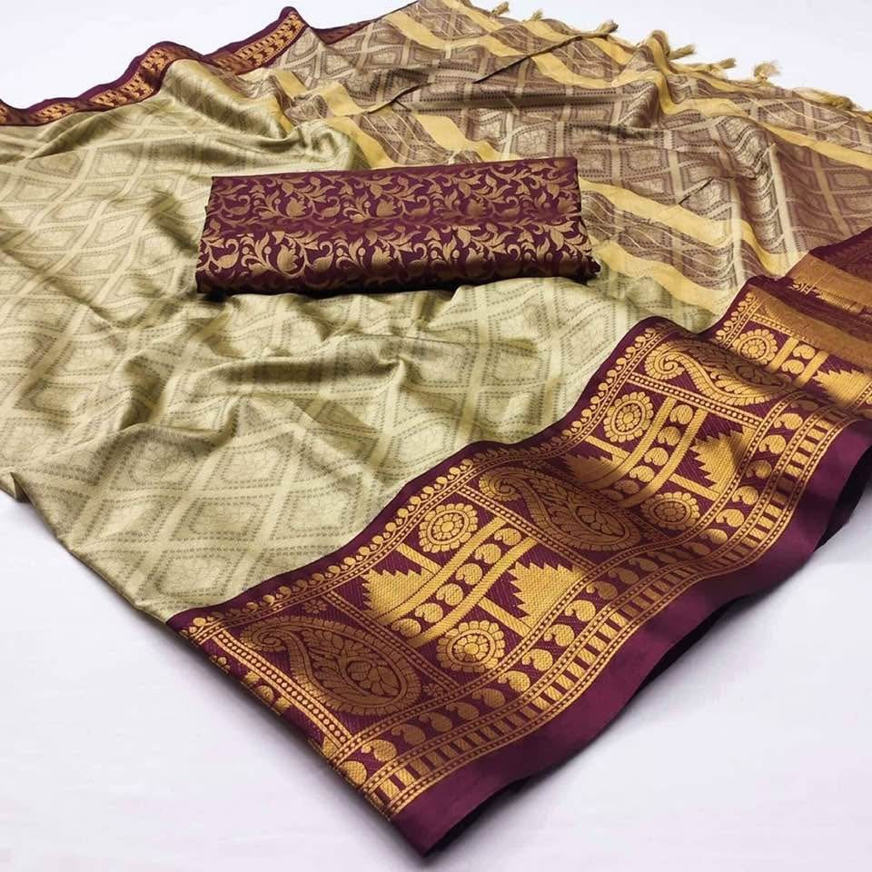 Aura Cotton Saree