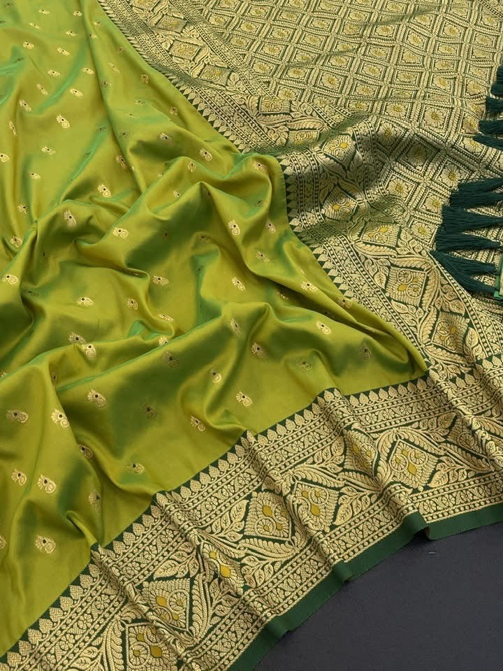P4905 Soft Silk Katan Saree