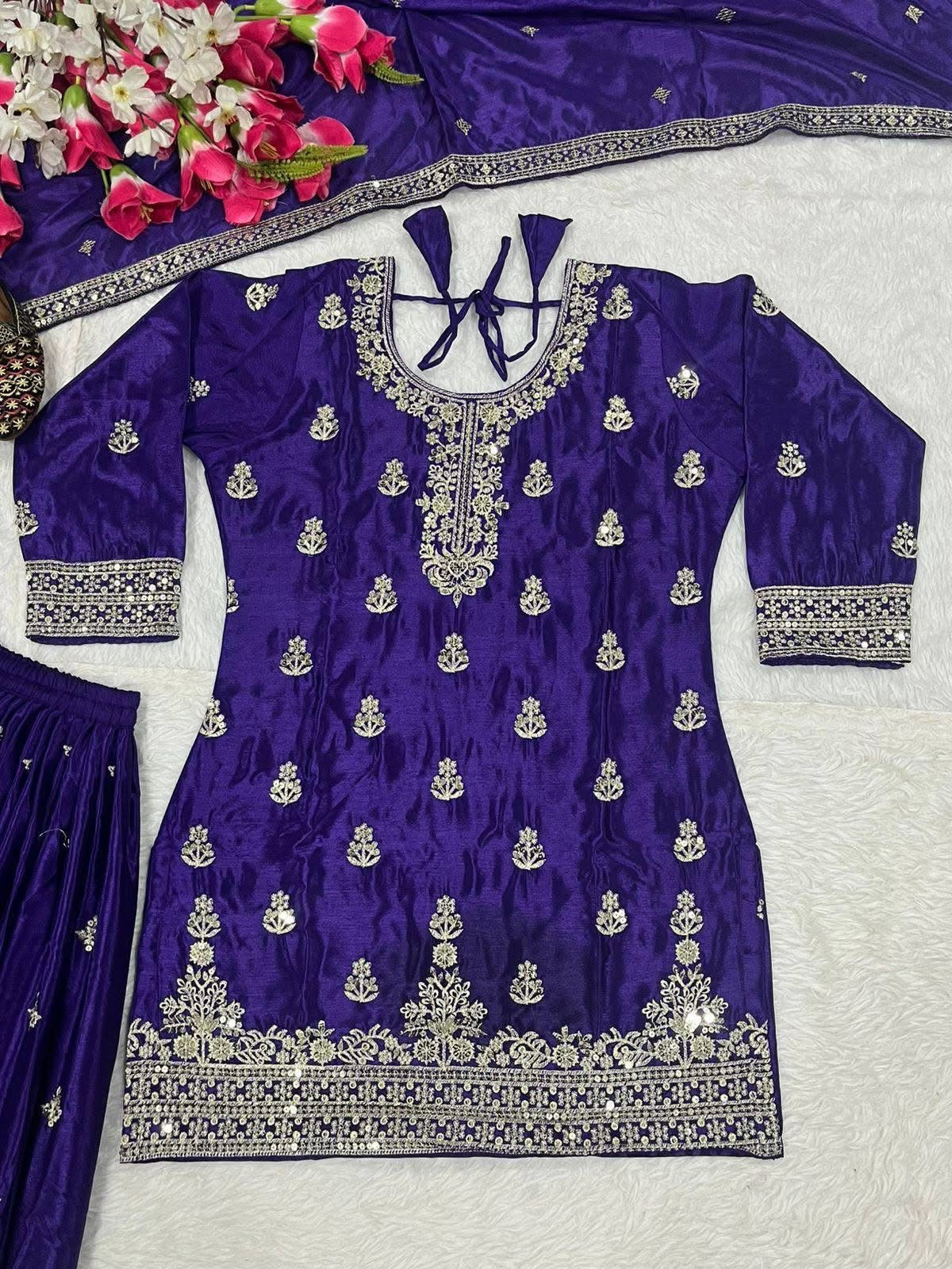 P3740 Chinon Sharara Suit