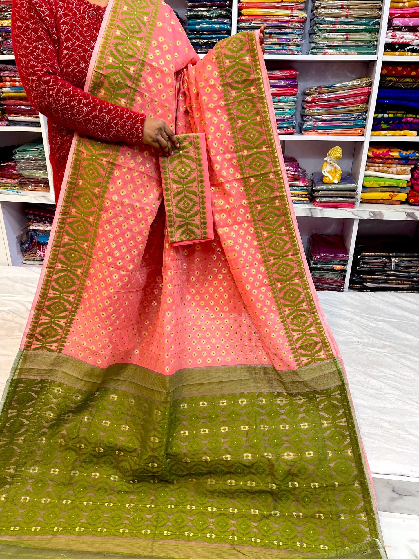Soft Cotton Jamdani