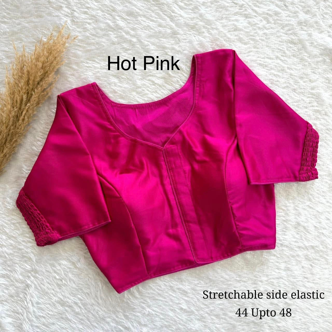 P5645 Side Elastic Blouse
