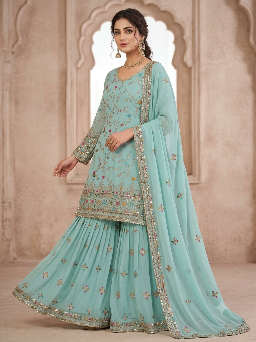 P5729 Gharara Suit