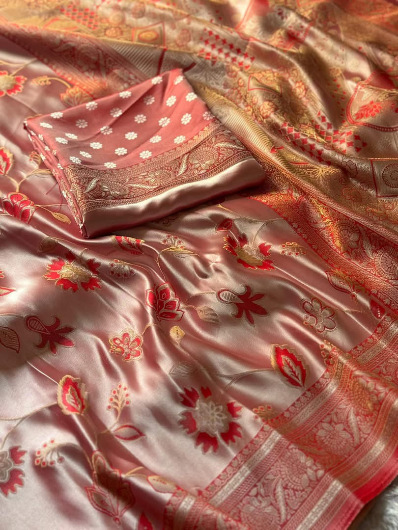 Satin Silk Saree
