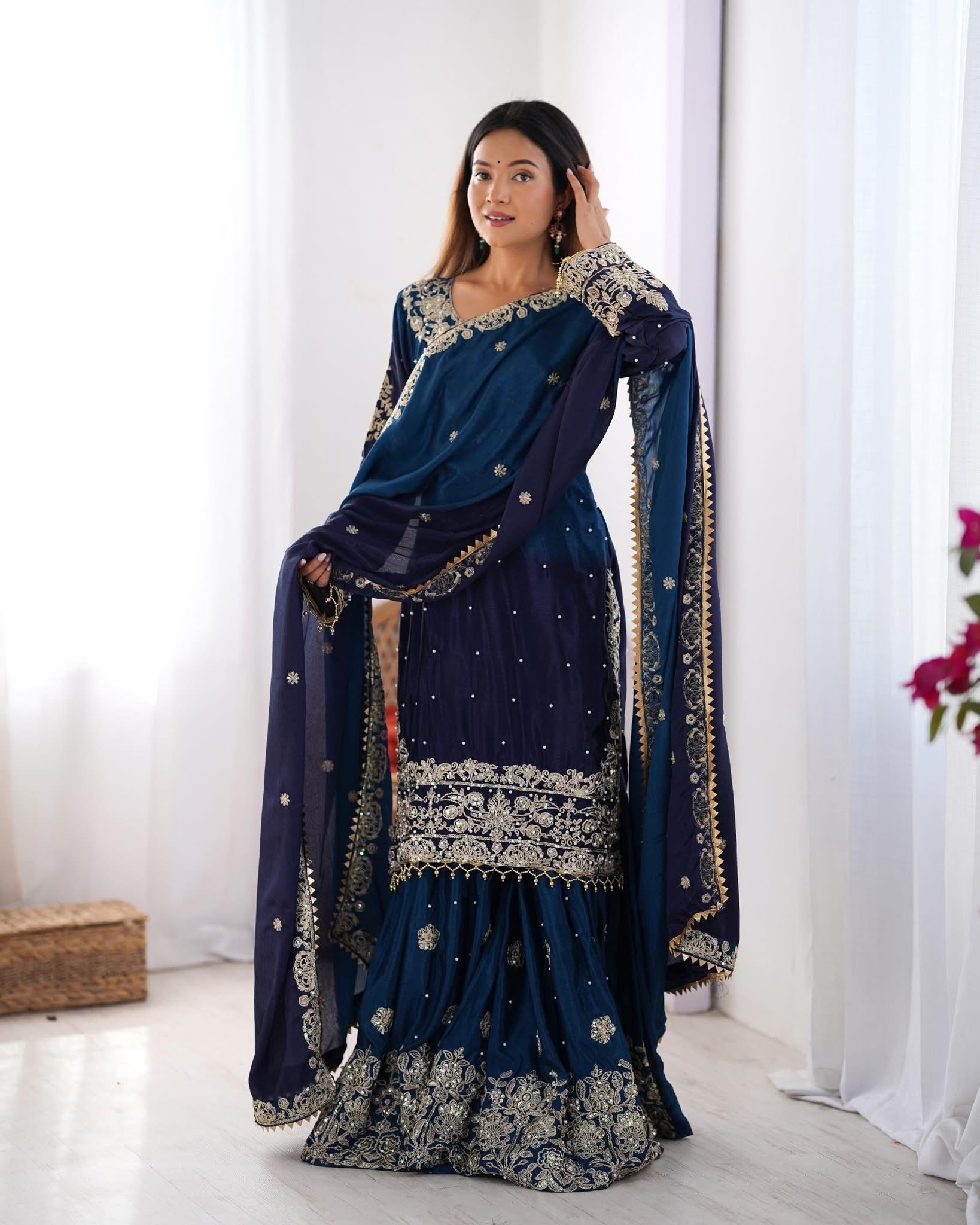 P2819 Chinon Sharara Suit