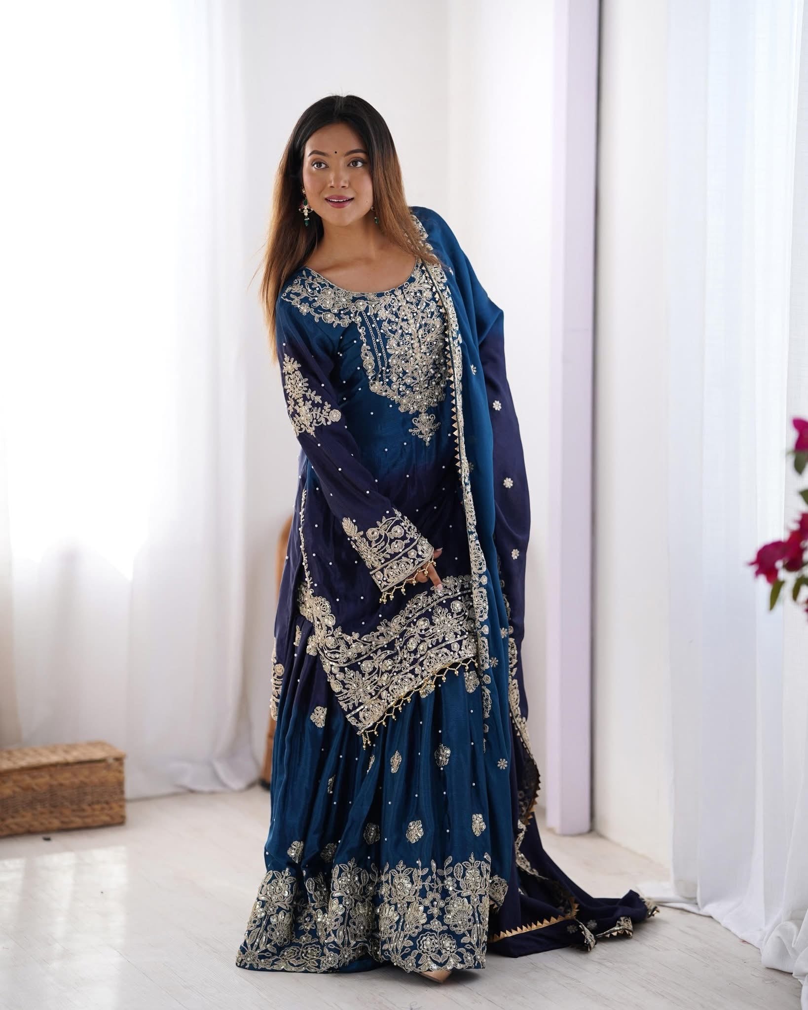 P2819 Chinon Sharara Suit