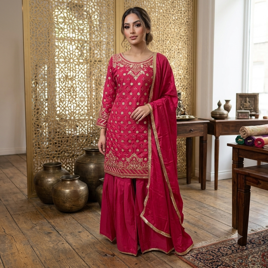 Q29 Chinon Gharara Suit
