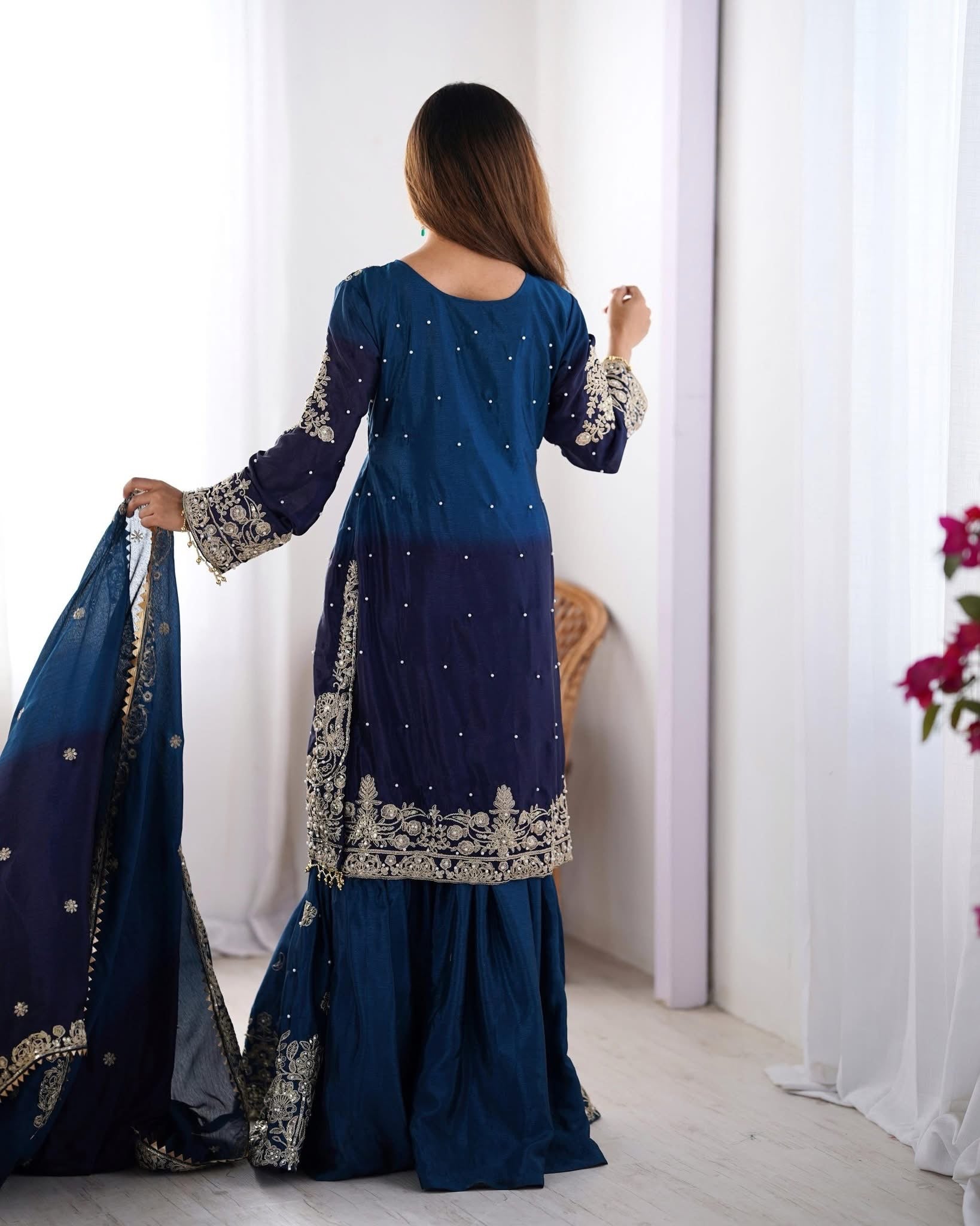 P2819 Chinon Sharara Suit