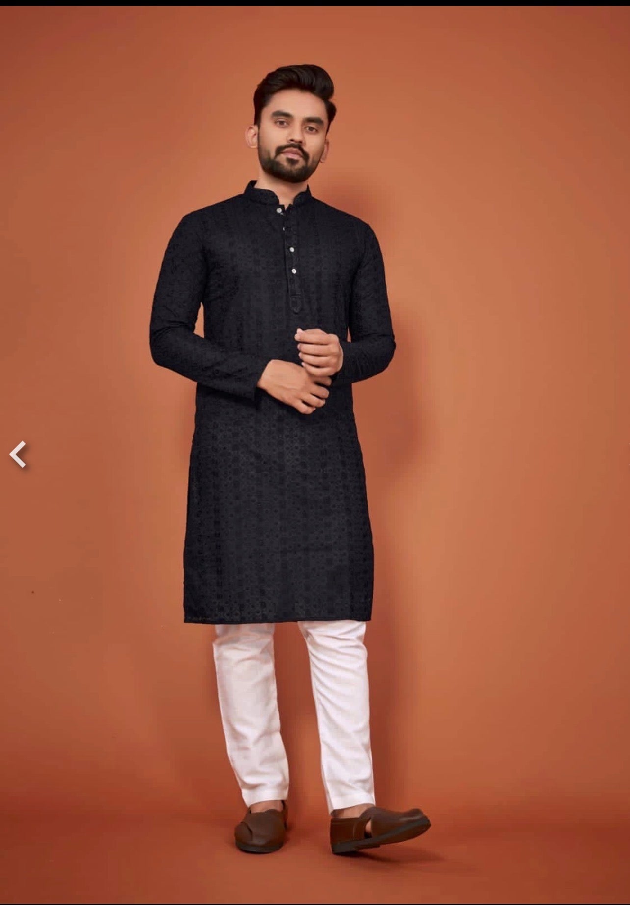 Q12 Lucknowi Men Kurta Pant