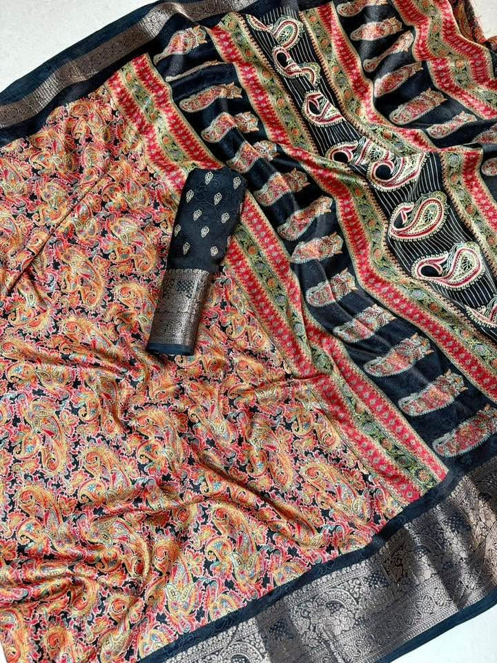 P5383 Soft Georgette Silk Saree