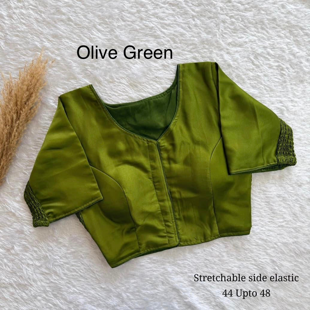 P5645 Side Elastic Blouse