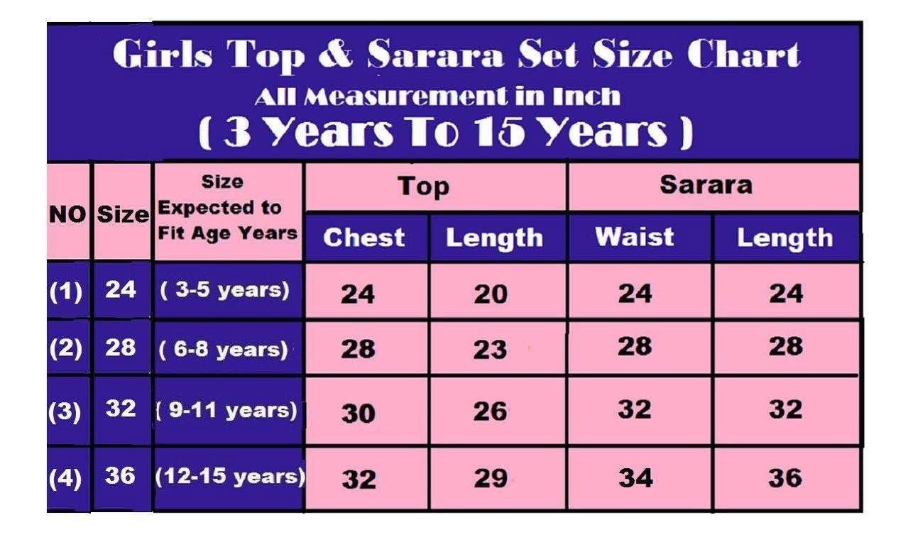 P5280 Kids Sharara Suit