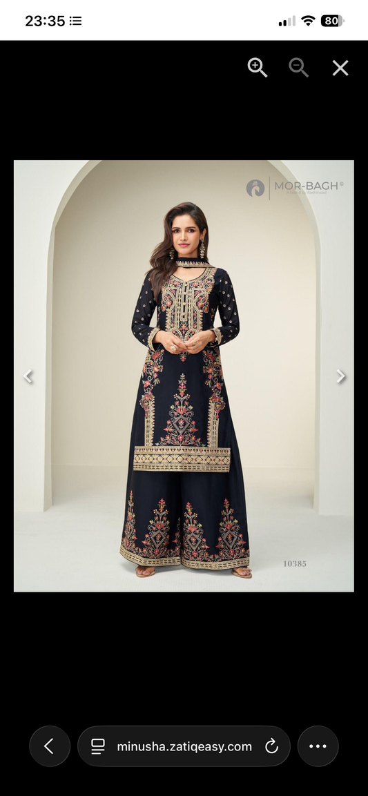 Q3 Ashirwad Brand Sharara Suit