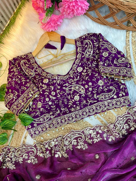 P3818 Jimmy-chu Silk Saree