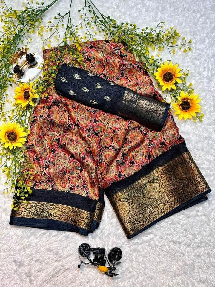 P5383 Soft Georgette Silk Saree