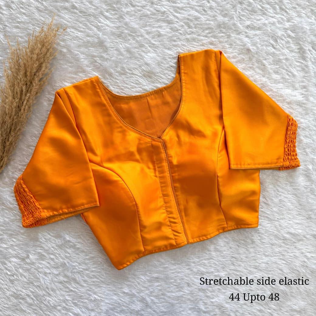 P5645 Side Elastic Blouse