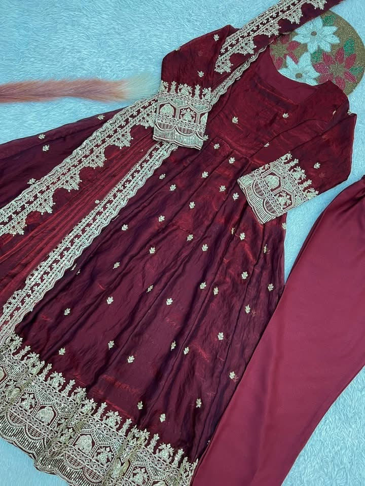 P3444 Fendy Silk Gown