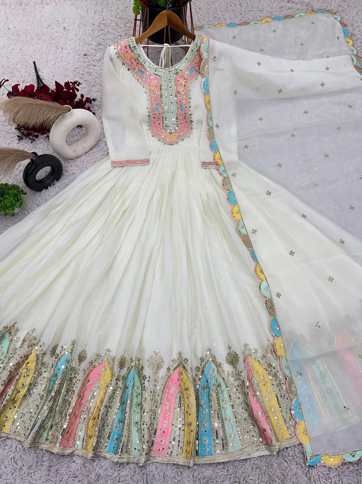 P3870 Gown Dress