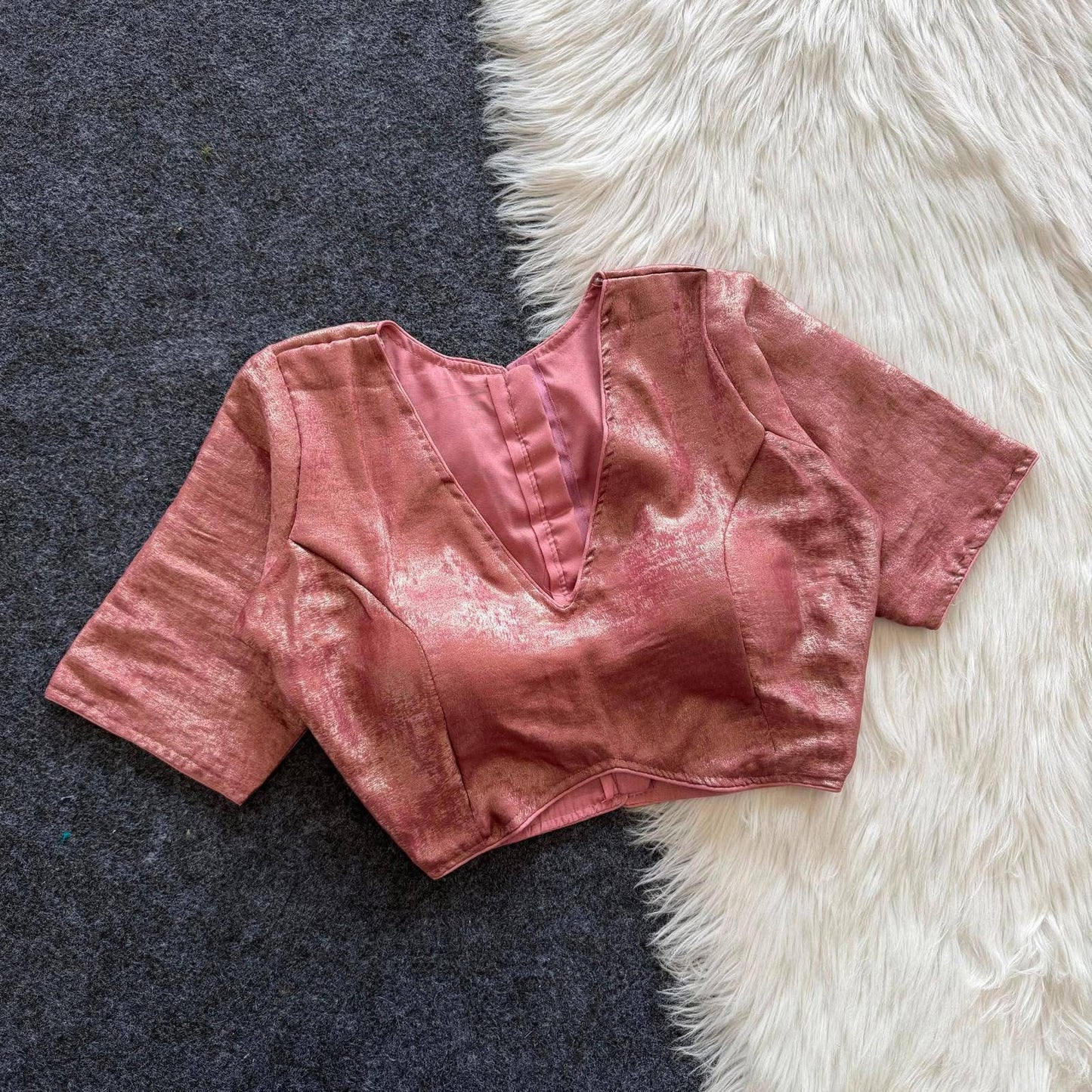 P6290 Shimmer Silk Blouse