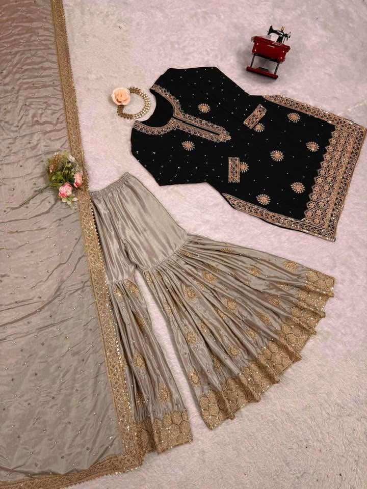 P4586 Chinon Sharara Suit