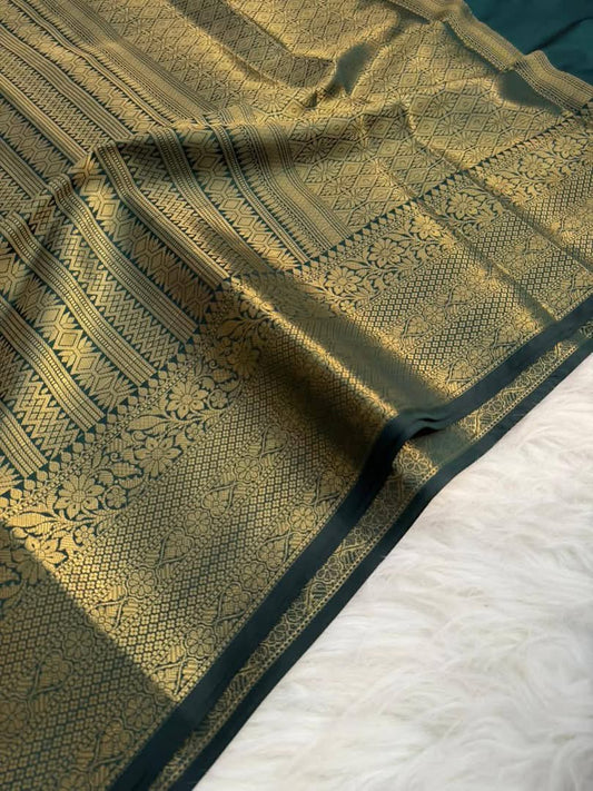 P4490 Kanjivaram Brocade Saree