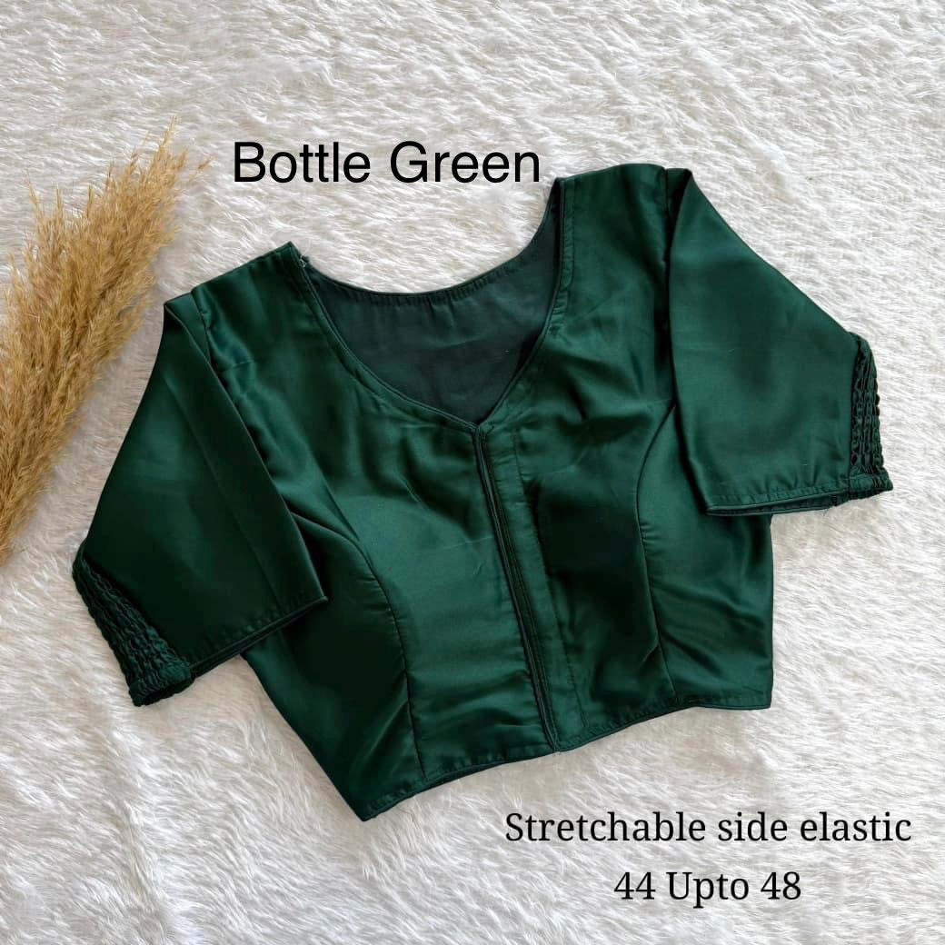 P5645 Side Elastic Blouse