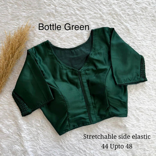 P5645 Side Elastic Blouse
