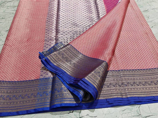 P4489 Banarasi Tanchui Silk Saree