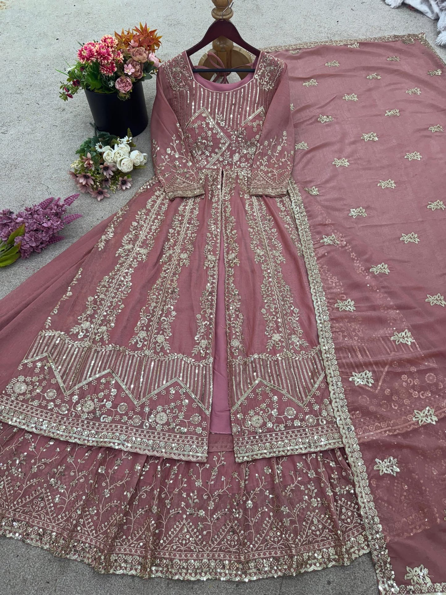 P3710 Koti Gown Suit