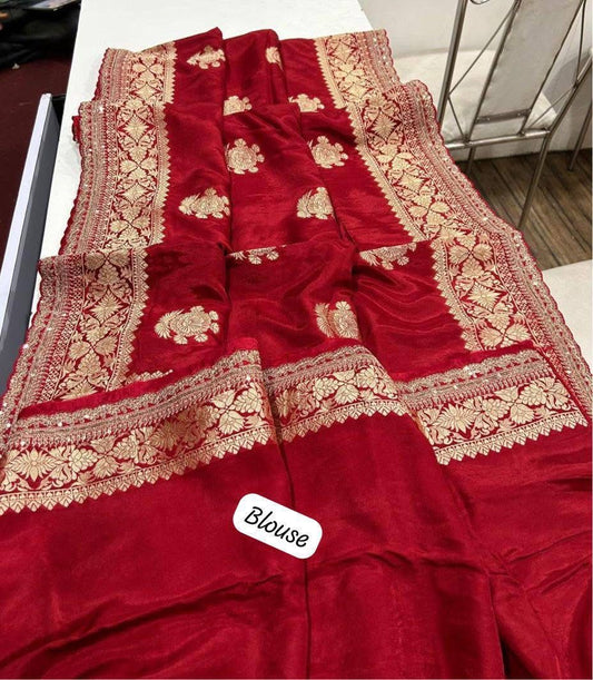 P3961 Khaddi Silk Benarasi Saree