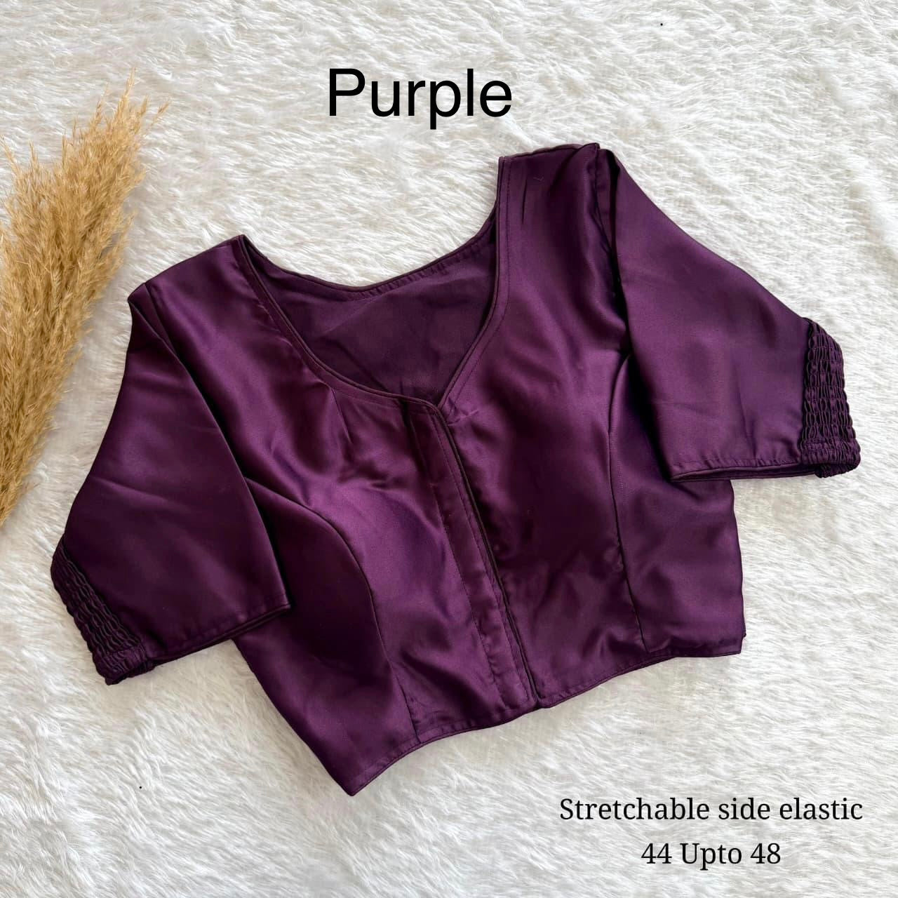P5645 Side Elastic Blouse