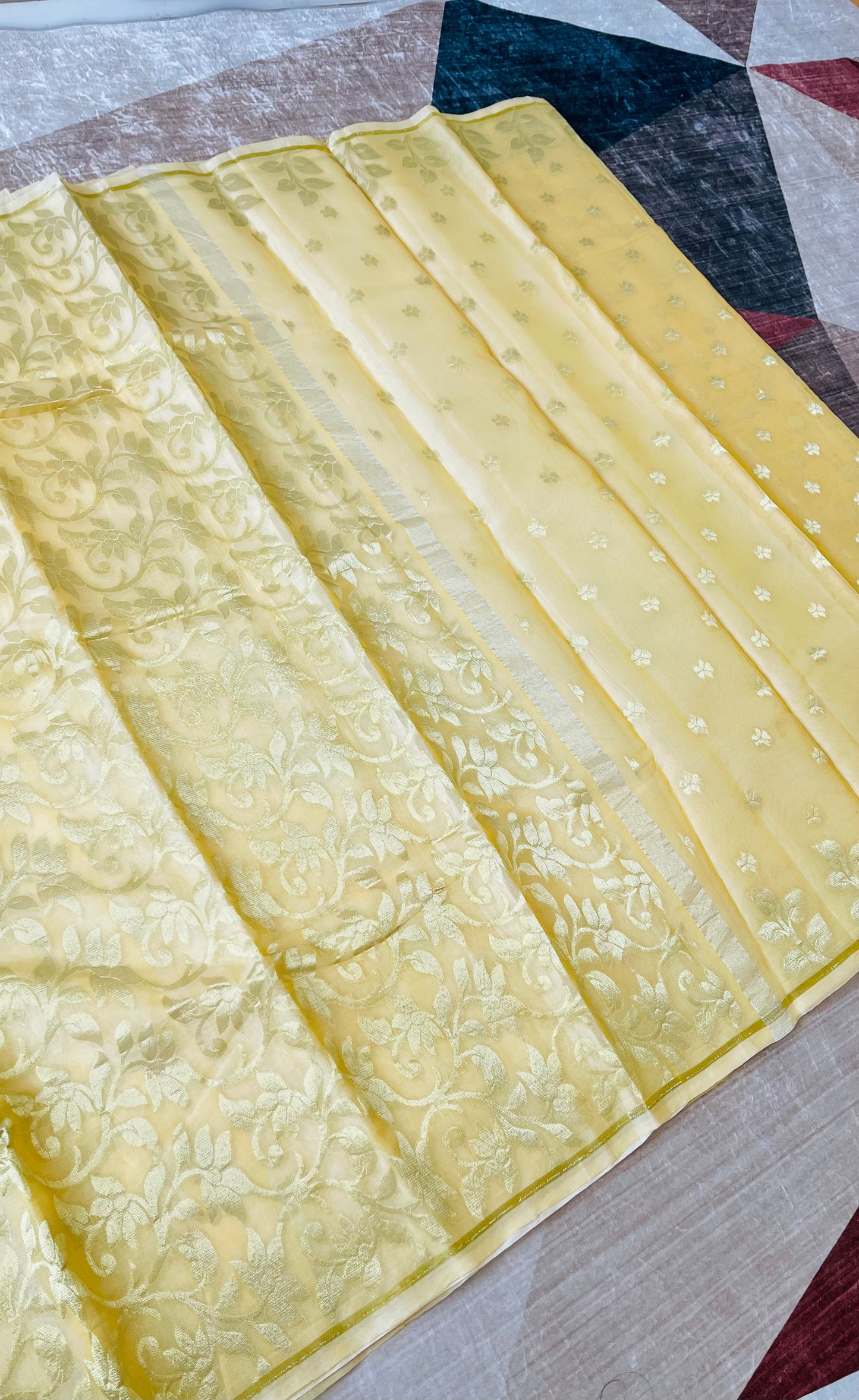 Q20 Indian Jamdani Saree