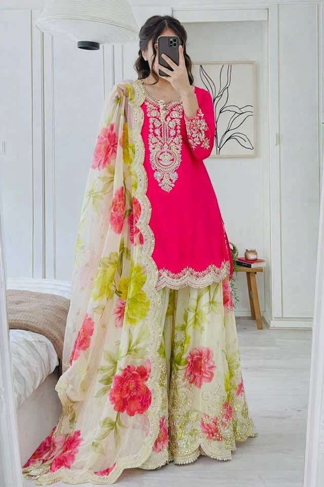 P5464 Chinon Sharara Suit