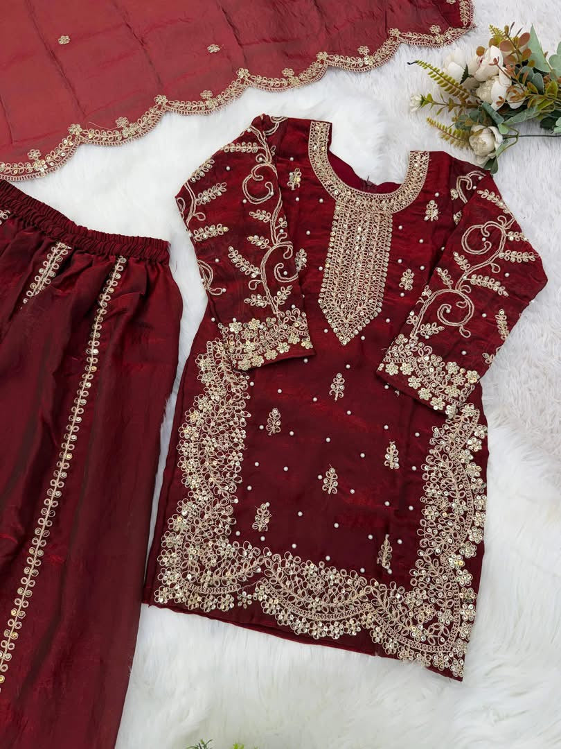 P5280 Kids Sharara Suit