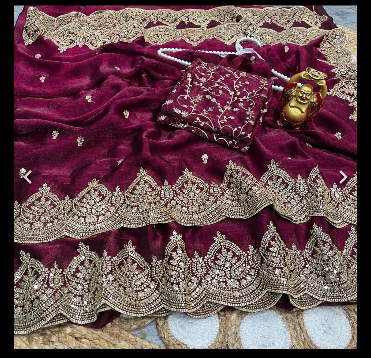 P3668 Fendy Chiffon Saree