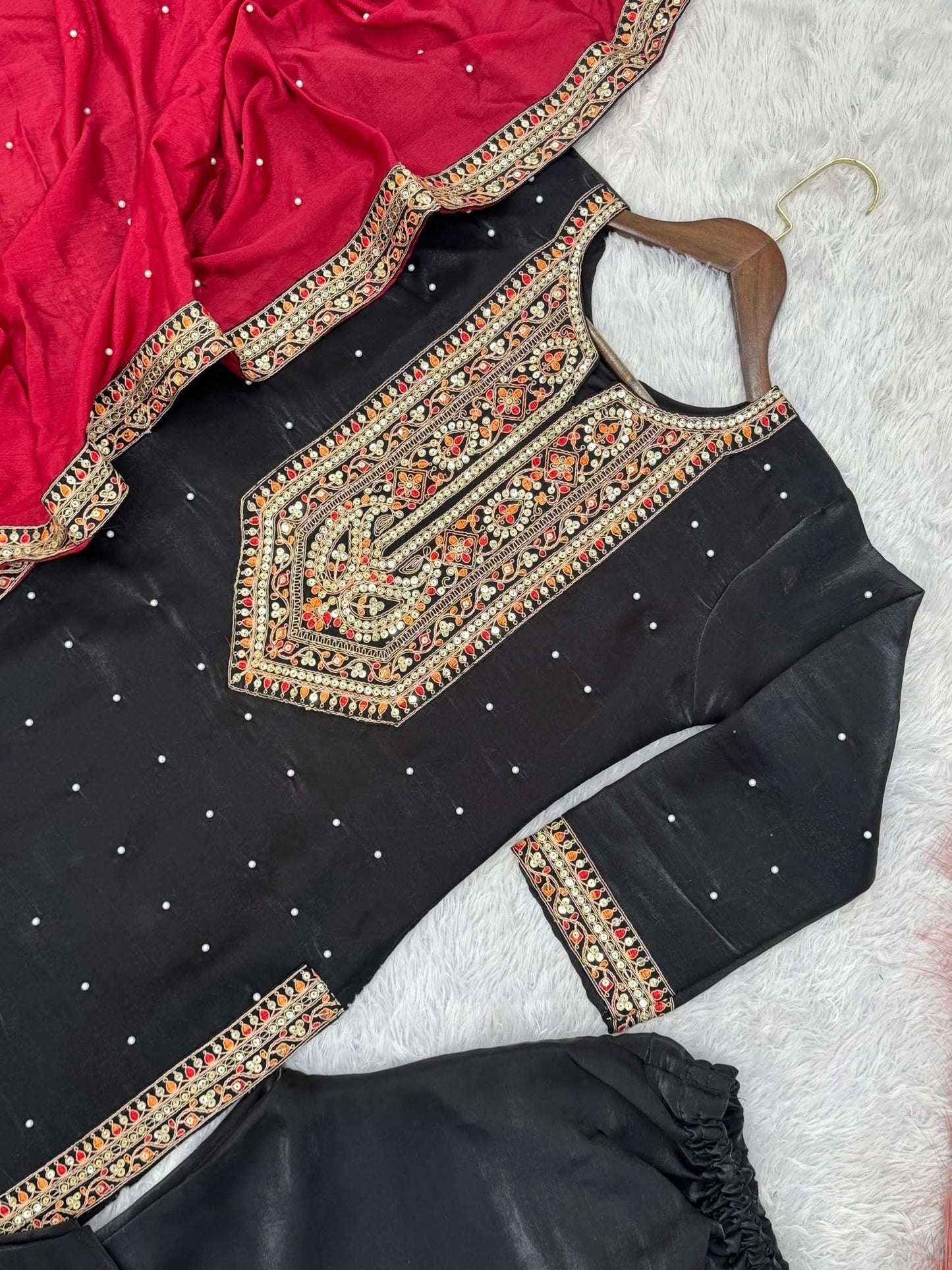 P2951 Fendy Silk Salwar Kameez Suit