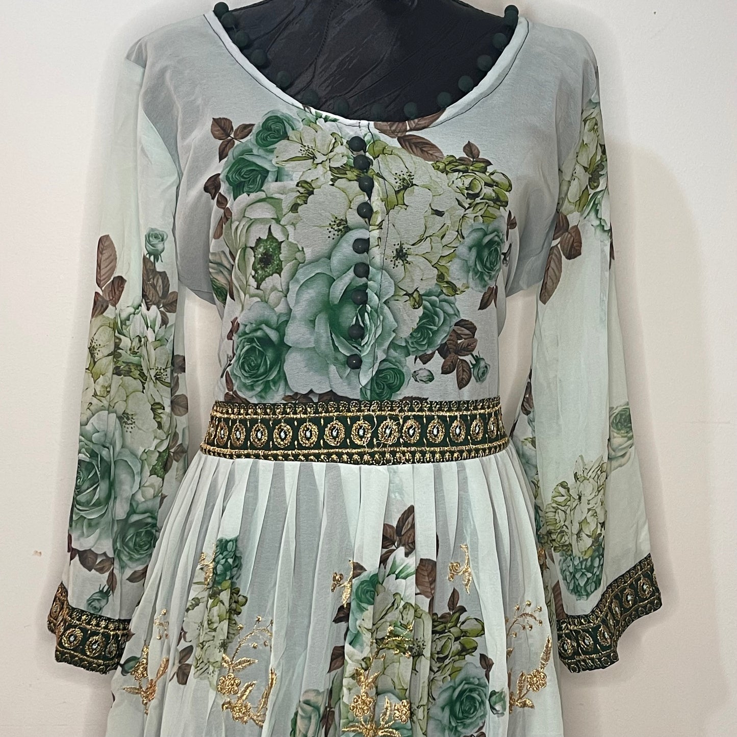 Q26 Gown Dupatta Suit