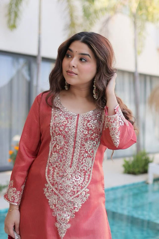 P4977 Salwar Suit with Potli Bag