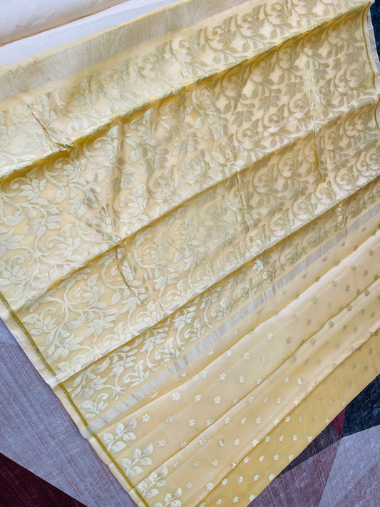 Q20 Indian Jamdani Saree