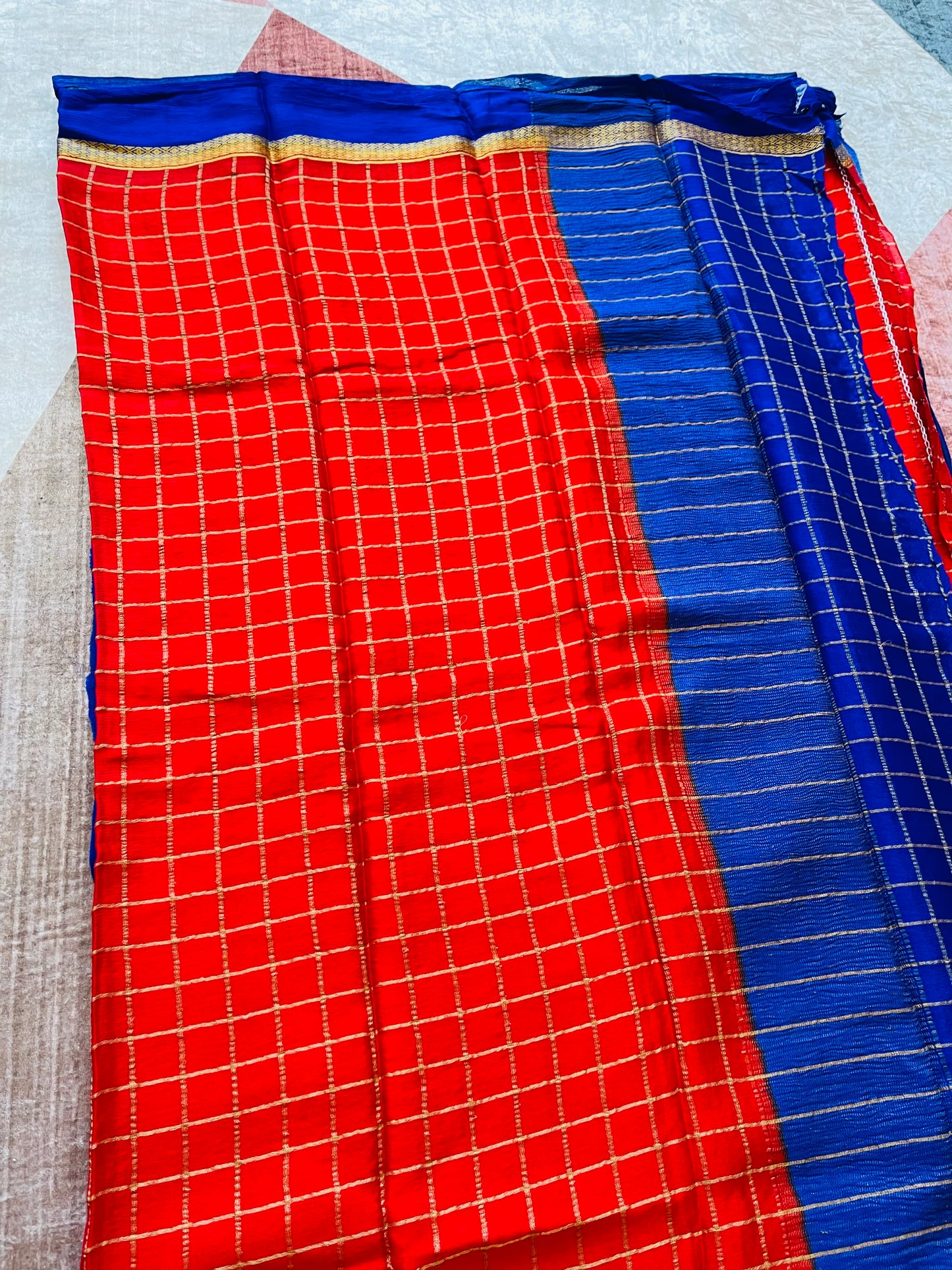 Q19 Pure Chiffon Georgette Saree