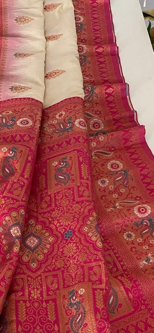 Khaddi Silk Saree