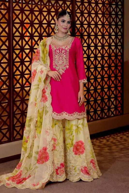 P5464 Chinon Sharara Suit