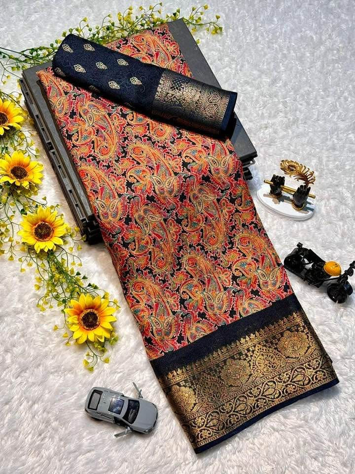 P5383 Soft Georgette Silk Saree