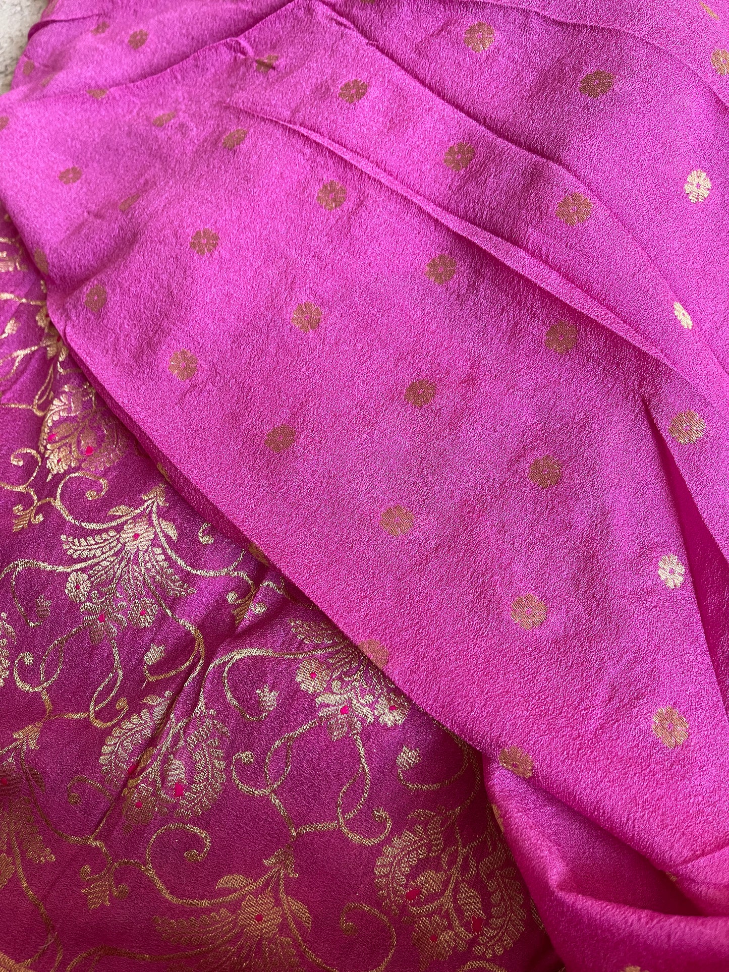 P422 Khaddi Georgette Saree