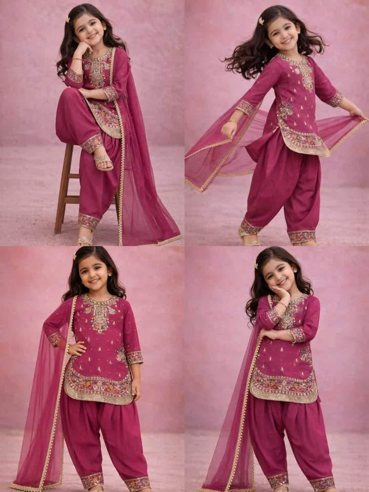 P5388 Kids Salwar Kameez Suit