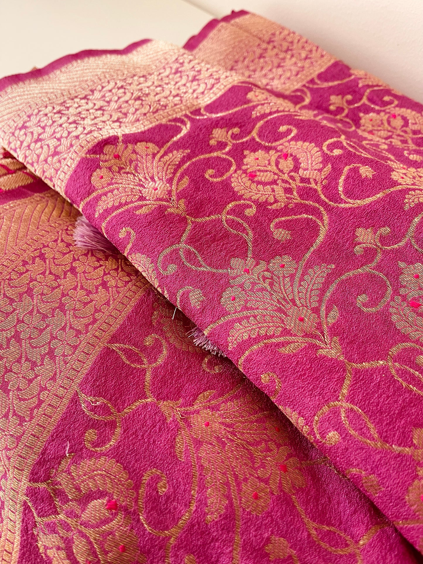P422 Khaddi Georgette Saree