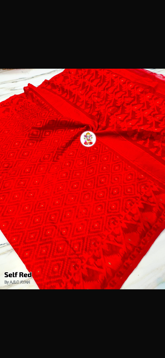 P5668 Indian Jamdani Saree
