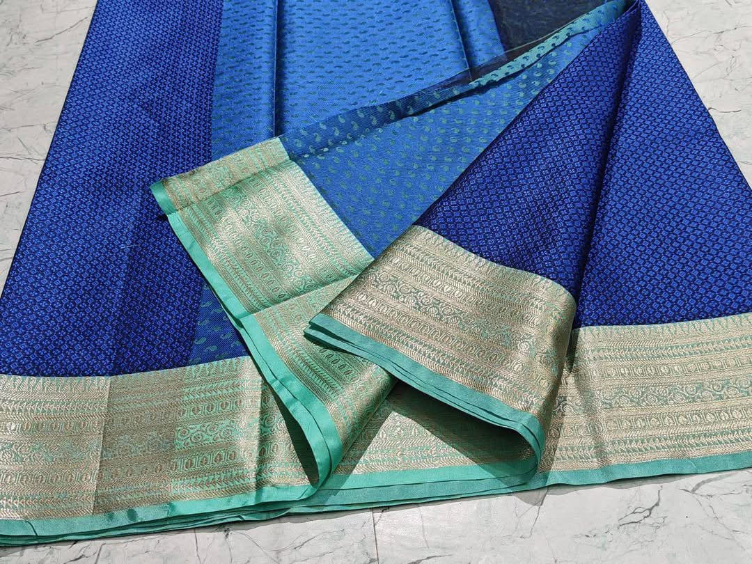 P4489 Banarasi Tanchui Silk Saree
