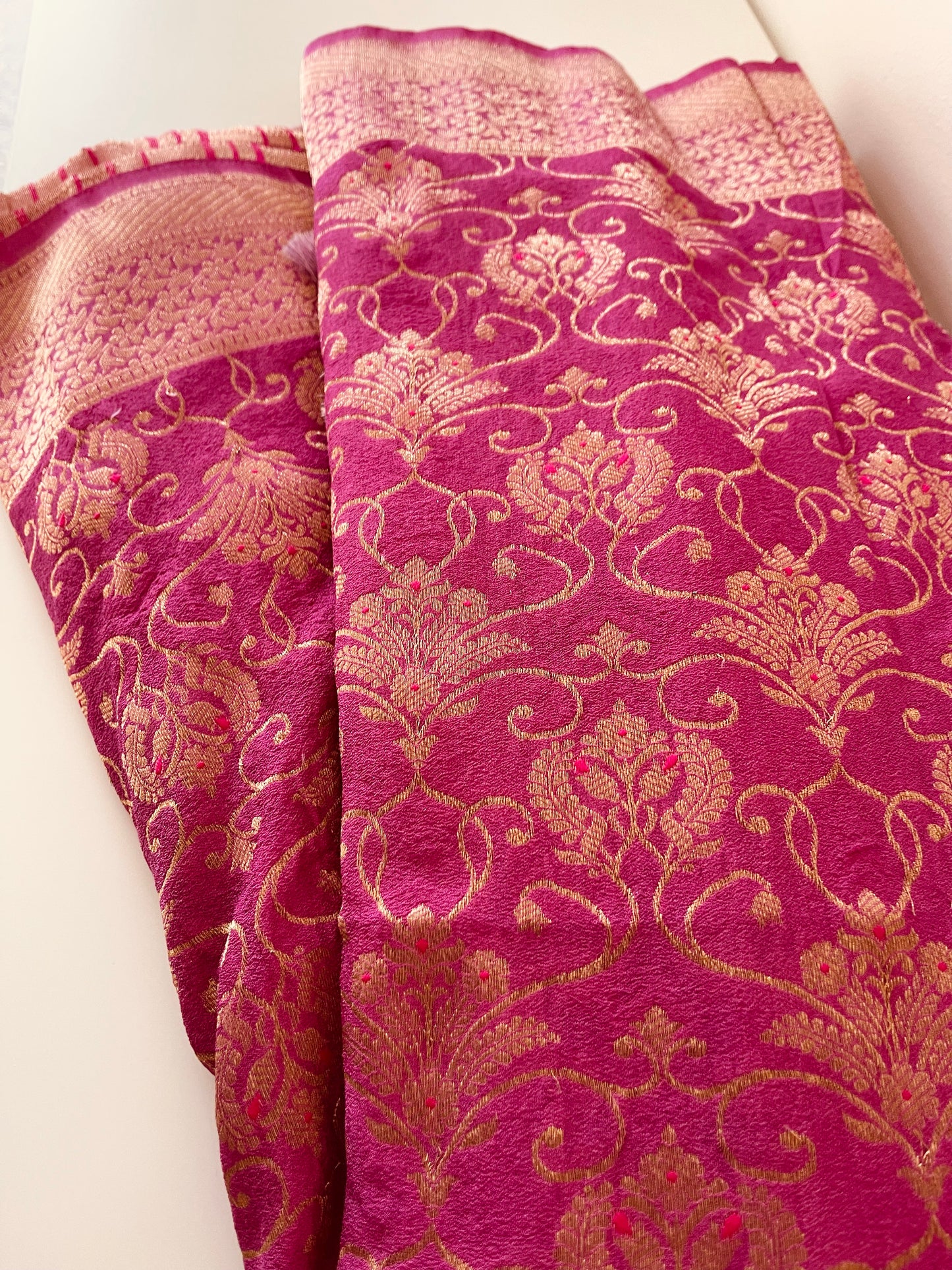 P422 Khaddi Georgette Saree