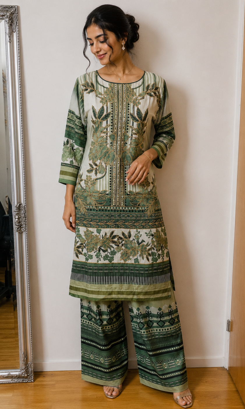 Q40 Silk Co-ord Suit