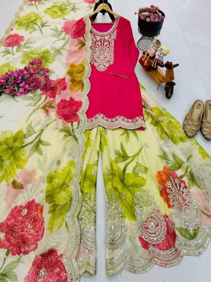 P5464 Chinon Sharara Suit